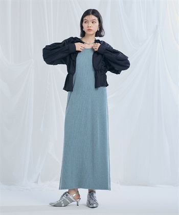 ELLEgirl パフスリーブカーディガンアンサンブルワンピース_subthumb_12