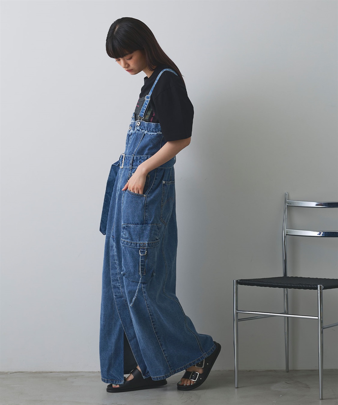 ELLEgirl カーゴデニムジャンスカ_sub_4