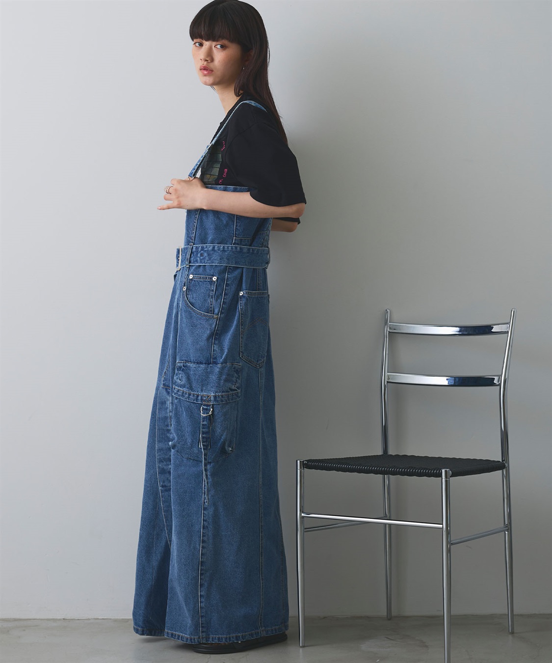 ELLEgirl カーゴデニムジャンスカ_sub_5