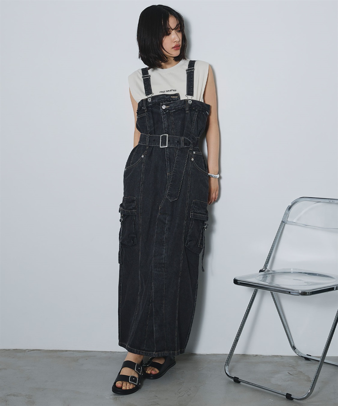 ELLEgirl カーゴデニムジャンスカ_sub_24