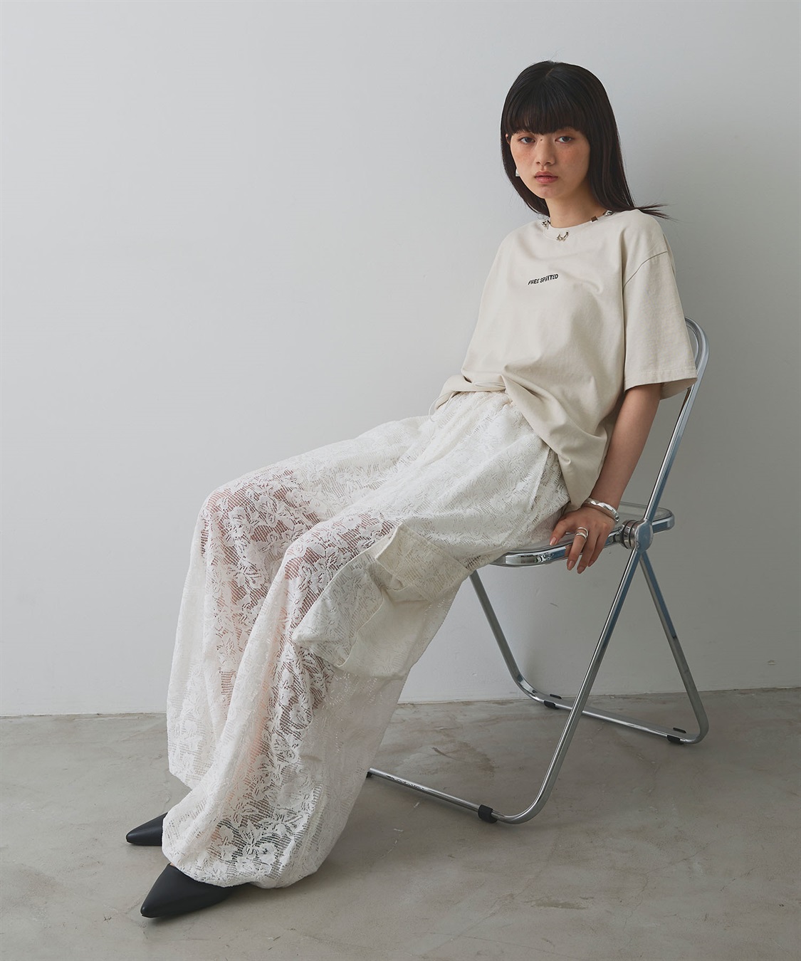 ELLEgirl レースカーゴパンツ_sub_2