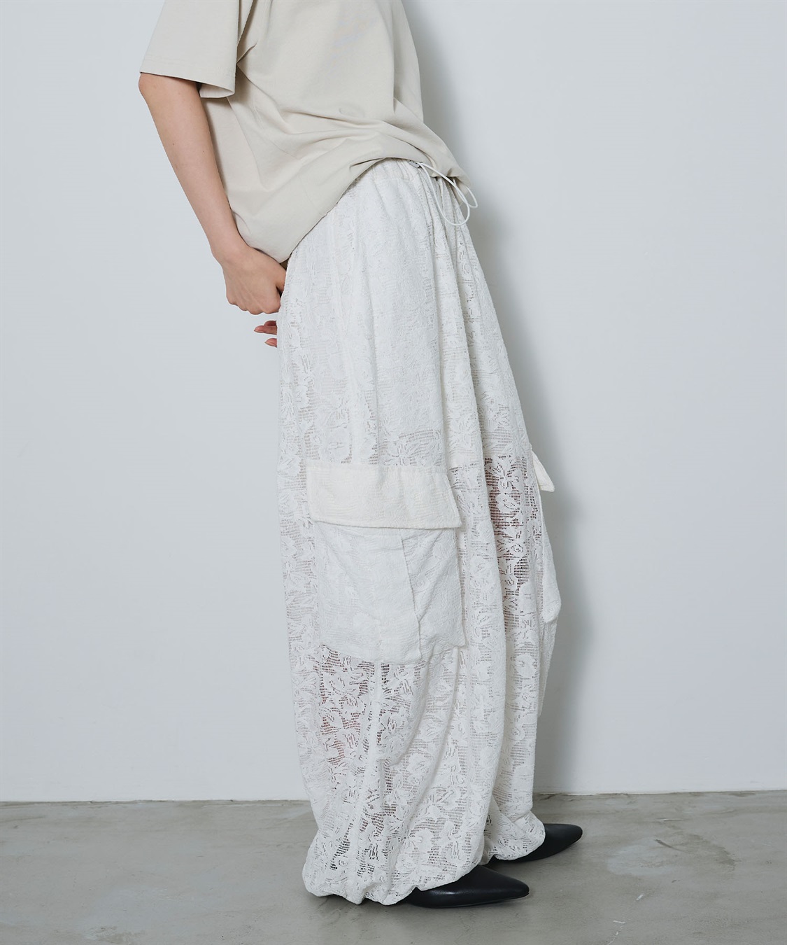 ELLEgirl レースカーゴパンツ_sub_14