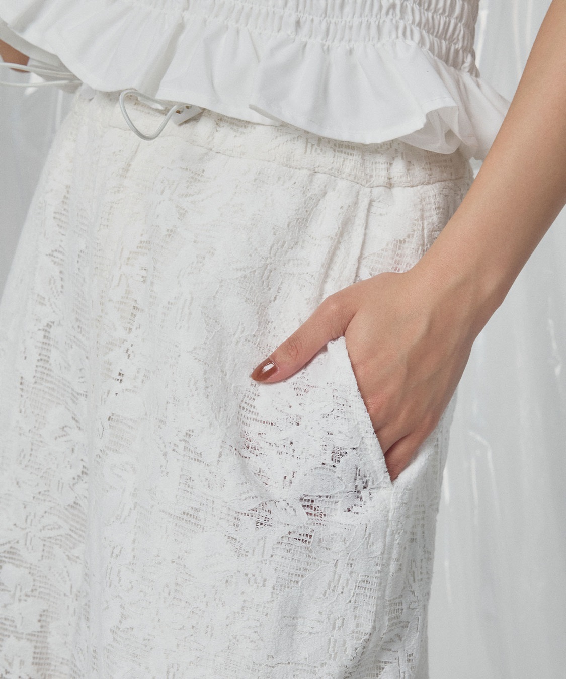 ELLEgirl レースカーゴパンツ_sub_28