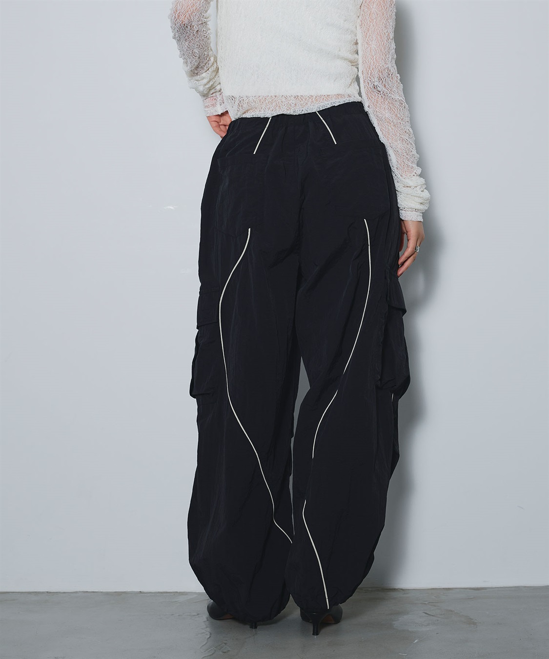 ELLEgirl ウェーブデザインパラシュートパンツ_sub_15