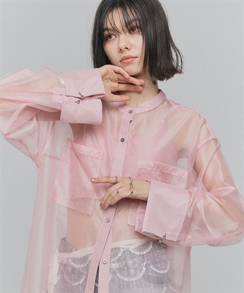 ELLEgirl バック刺繍シアーシャツワンピース_subthumb_8