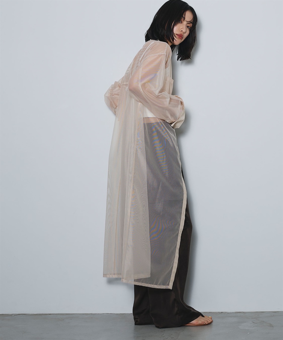 ELLEgirl バック刺繍シアーシャツワンピース_sub_18