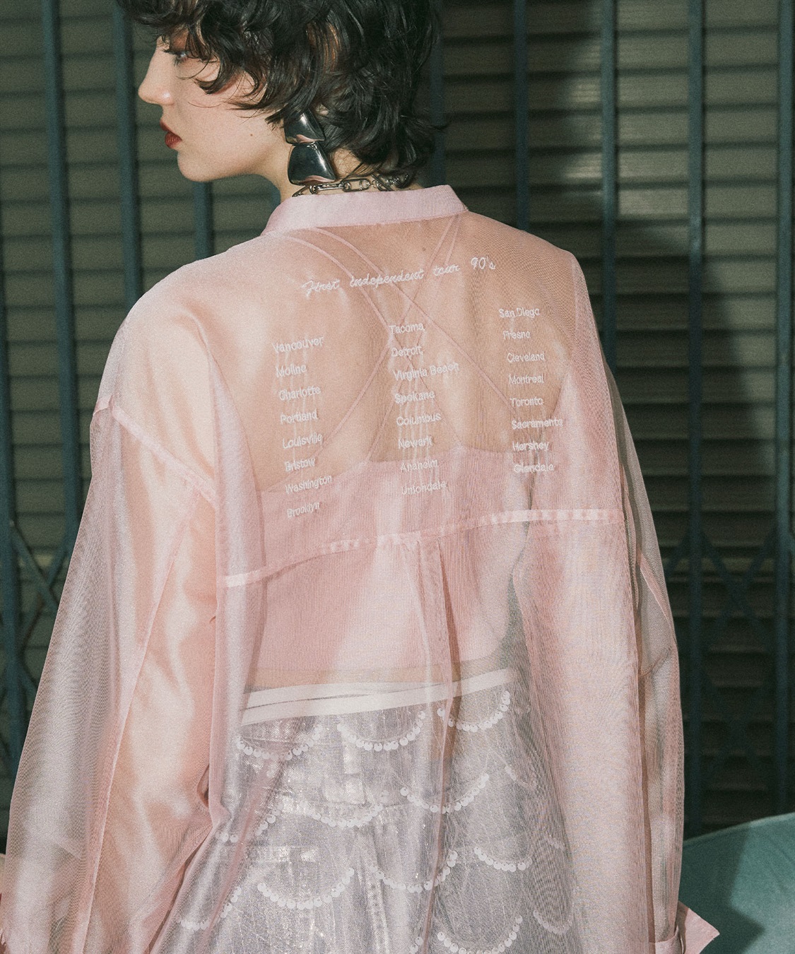 ELLEgirl バック刺繍シアーシャツワンピース_sub_27