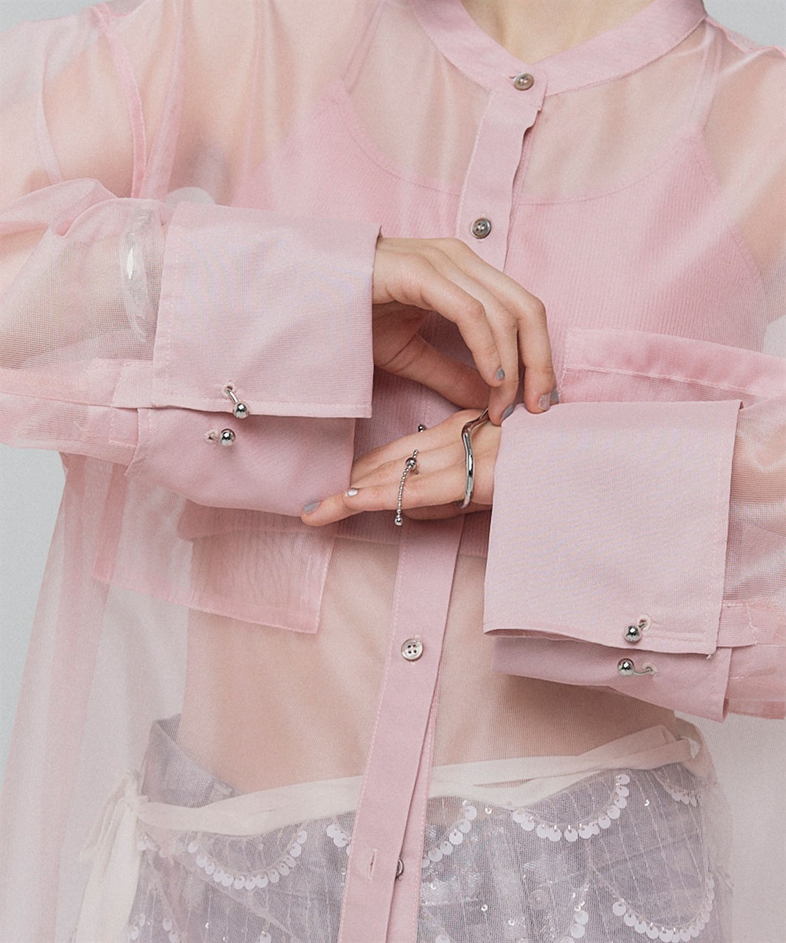 ELLEgirl バック刺繍シアーシャツワンピース_sub_29