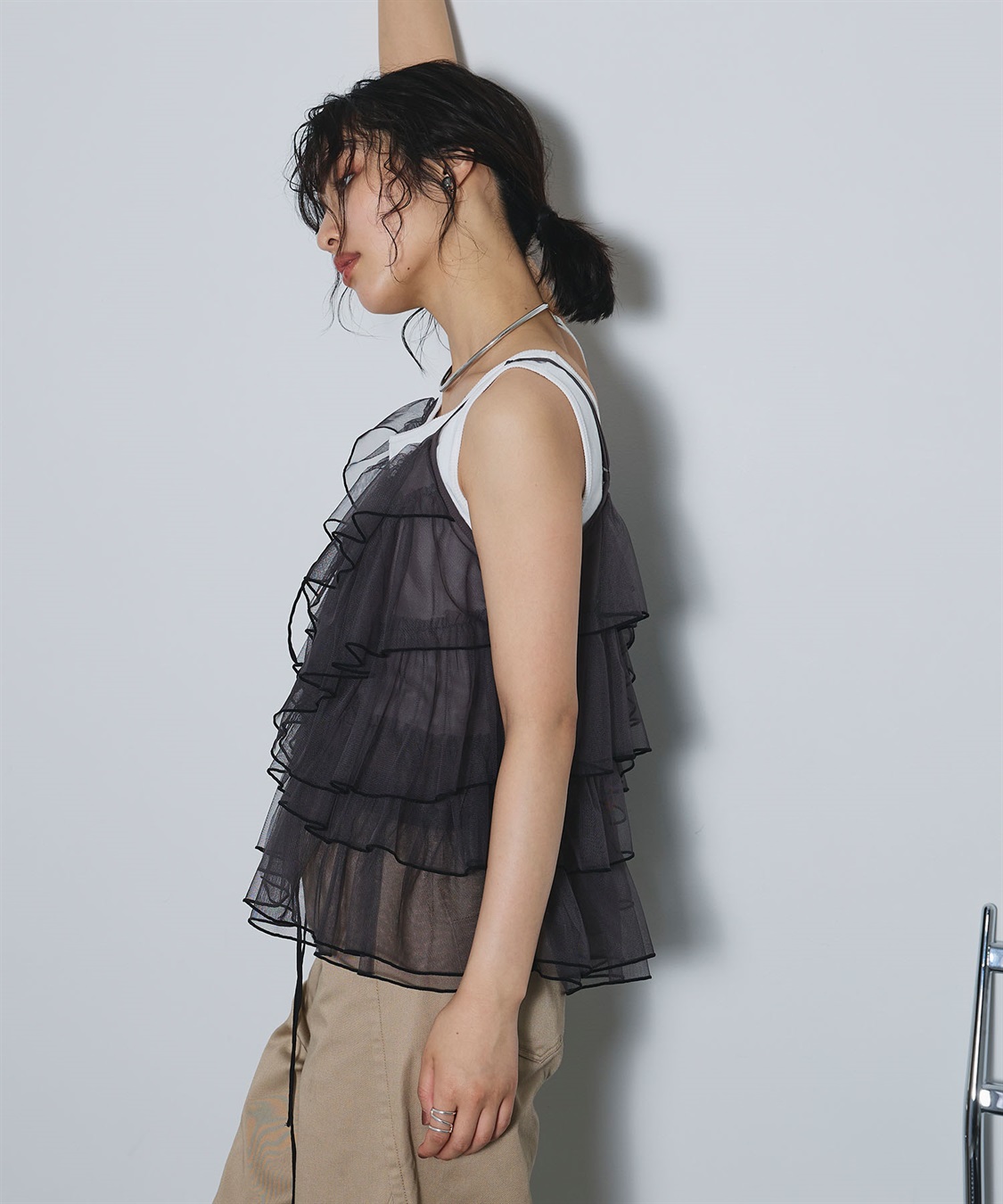 ELLEgirl 配色メローフリルキャミソールビスチェ_sub_14