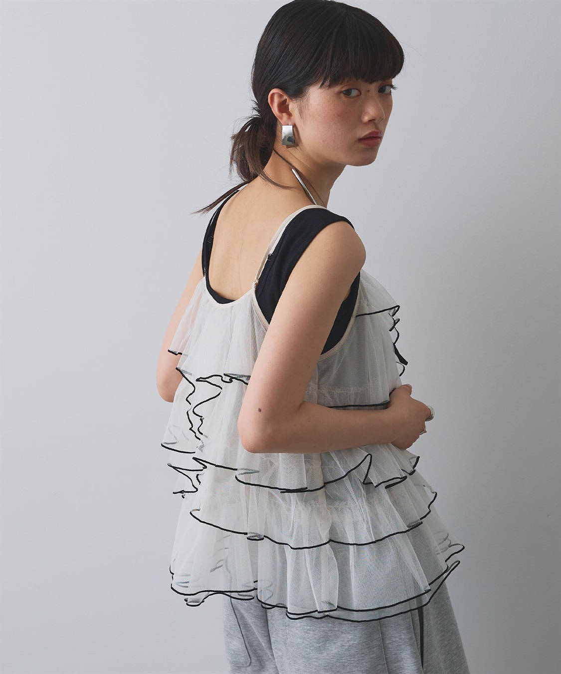 ELLEgirl 配色メローフリルキャミソールビスチェ_sub_18