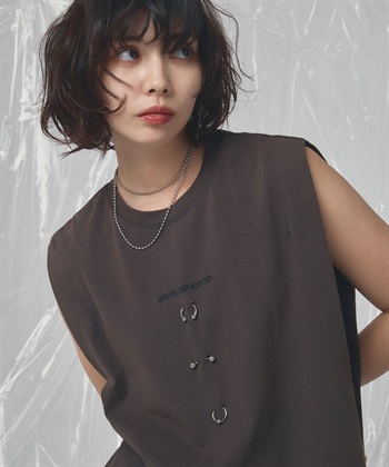 ELLEgirl ボディピアスノースリーブTシャツ_subthumb_2