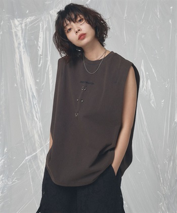 ELLEgirl ボディピアスノースリーブTシャツ_subthumb_4