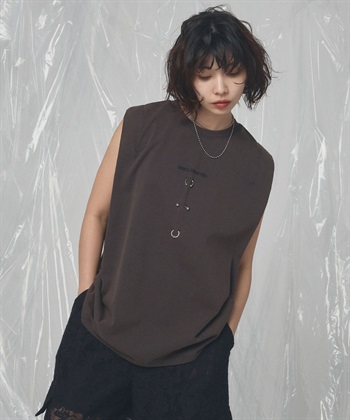 ELLEgirl ボディピアスノースリーブTシャツ_subthumb_7