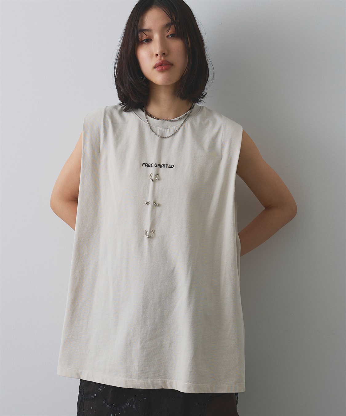ELLEgirl ボディピアスノースリーブTシャツ_sub_17
