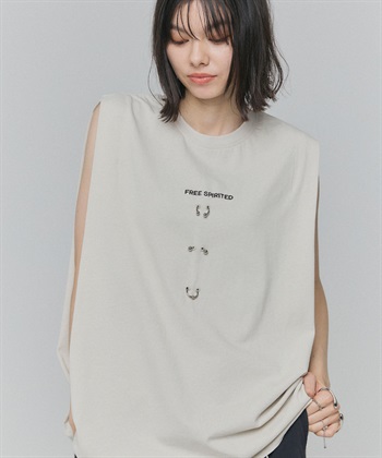 ELLEgirl ボディピアスノースリーブTシャツ_subthumb_19