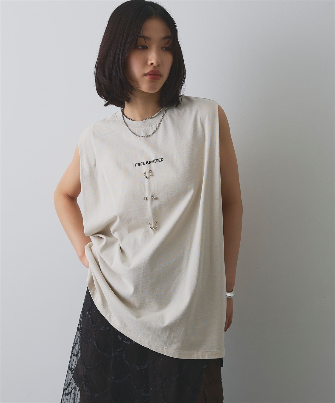 ELLEgirl ボディピアスノースリーブTシャツ_sub_20