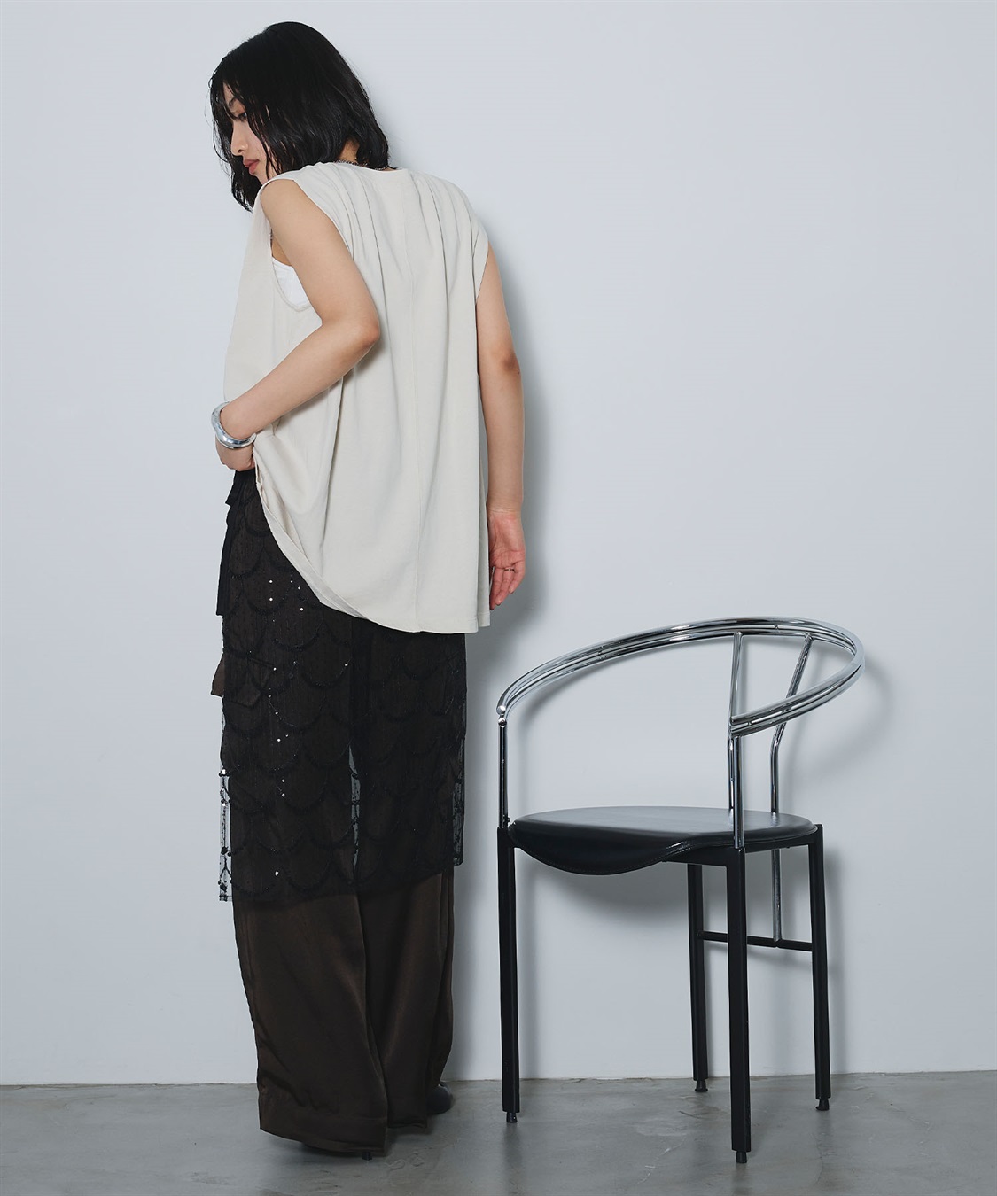 ELLEgirl ボディピアスノースリーブTシャツ_sub_28