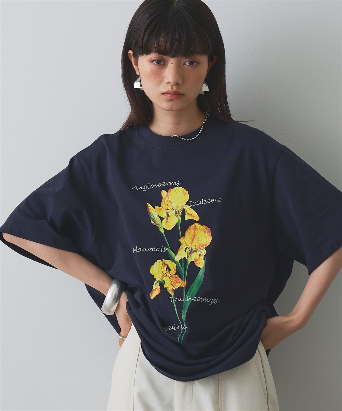 ELLEgirl アイリスプリントチュニックTシャツ_sub_6
