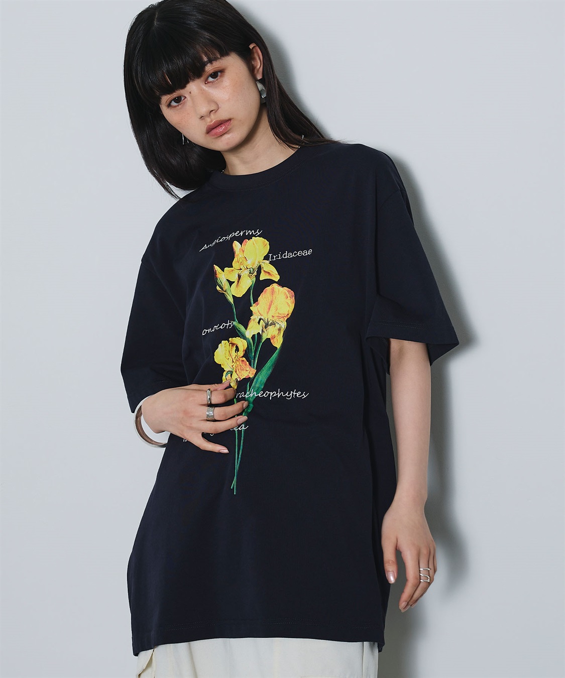ELLEgirl アイリスプリントチュニックTシャツ_sub_12