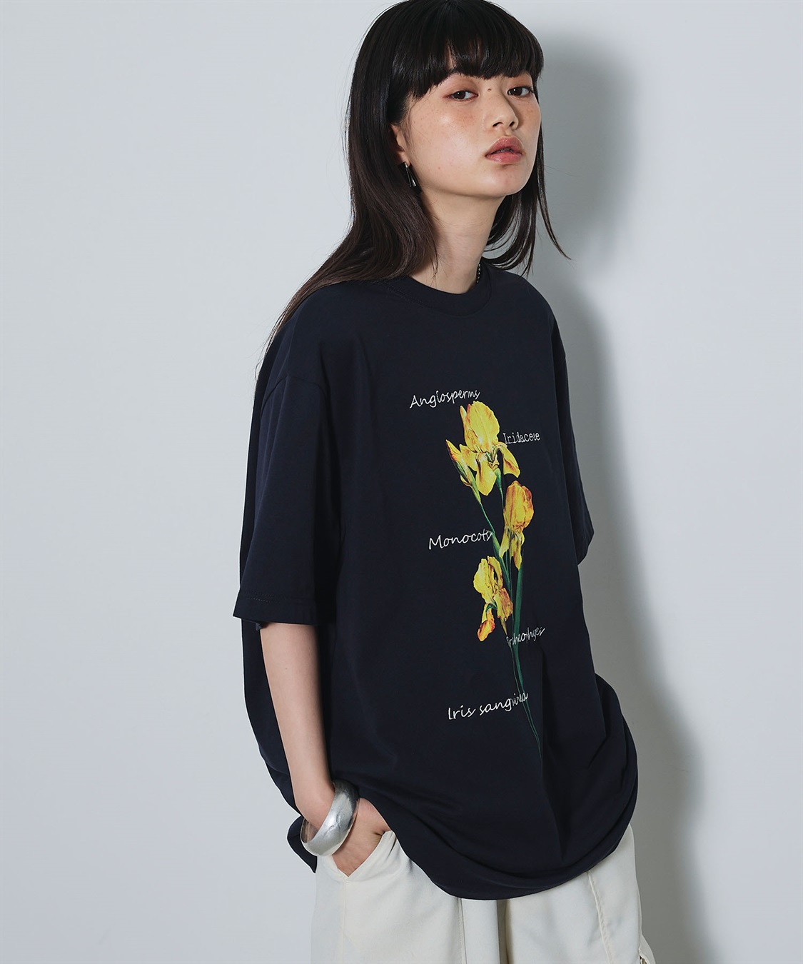 ELLEgirl アイリスプリントチュニックTシャツ_sub_13