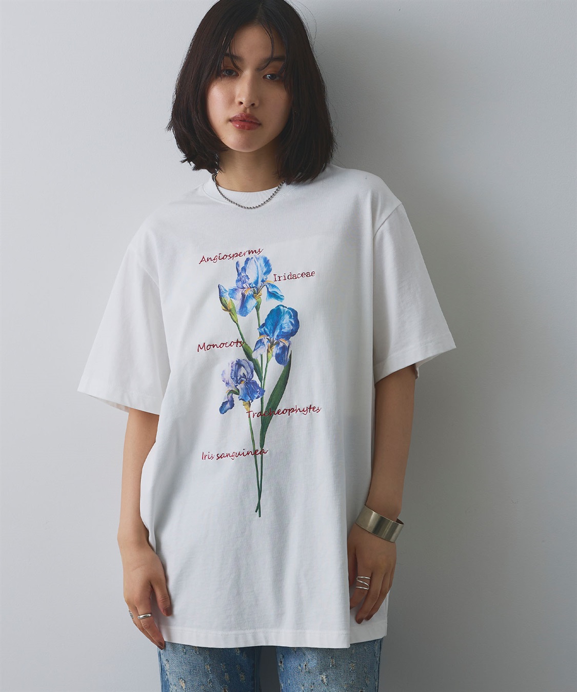 ELLEgirl アイリスプリントチュニックTシャツ_sub_16