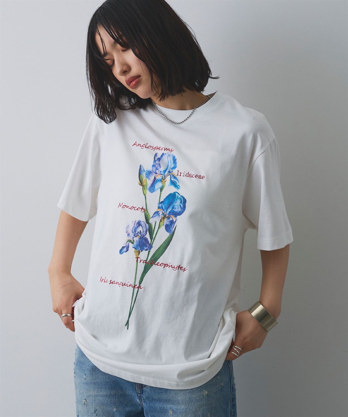 ELLEgirl アイリスプリントチュニックTシャツ_sub_18