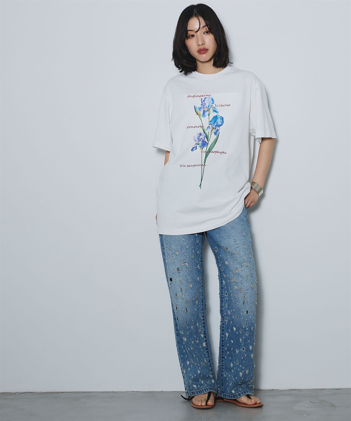 ELLEgirl アイリスプリントチュニックTシャツ_sub_19