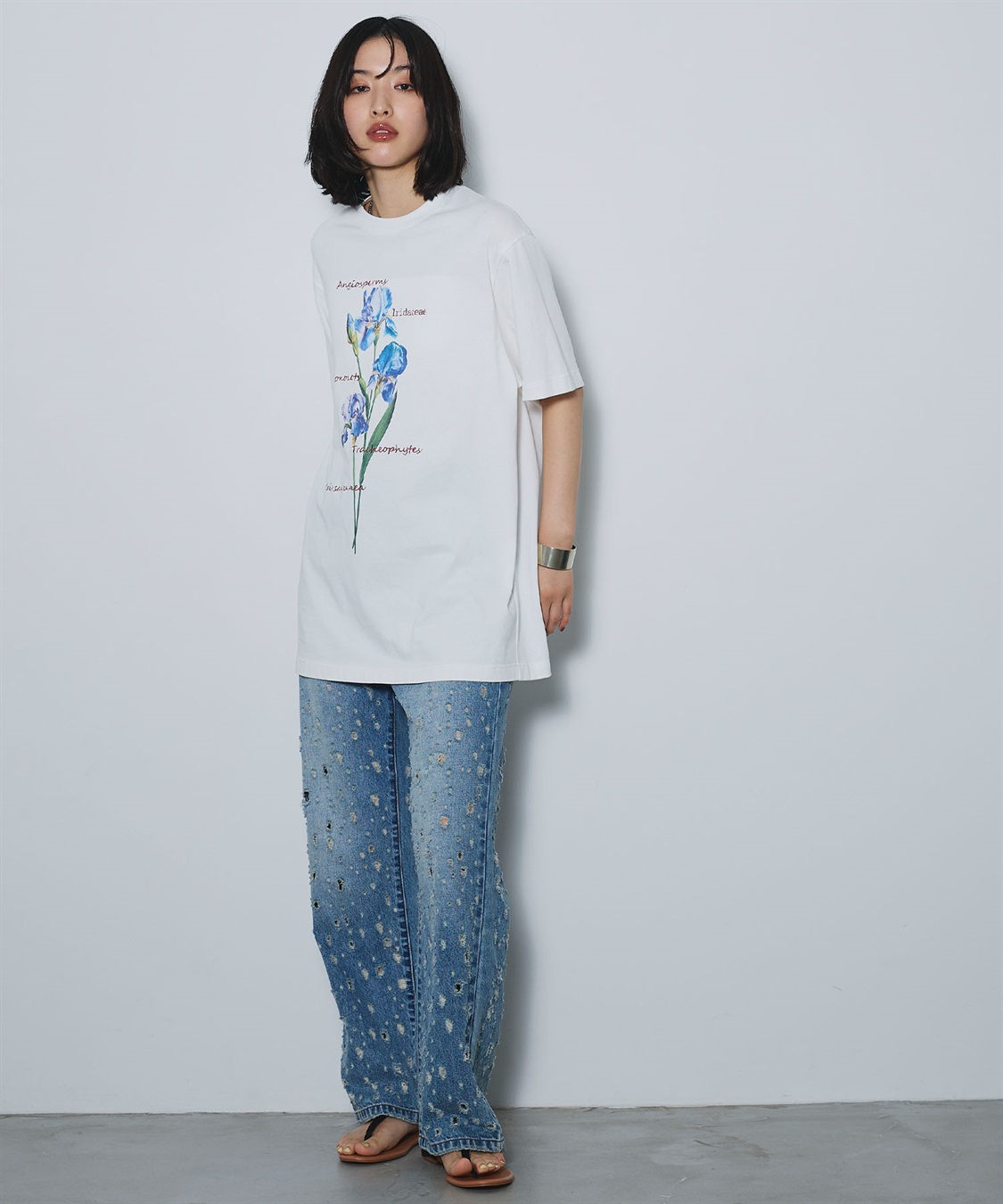 ELLEgirl アイリスプリントチュニックTシャツ_sub_20