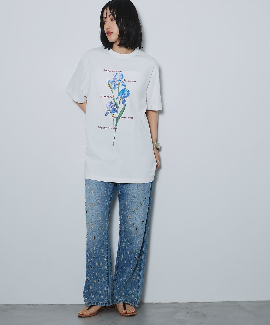 ELLEgirl アイリスプリントチュニックTシャツ_sub_21