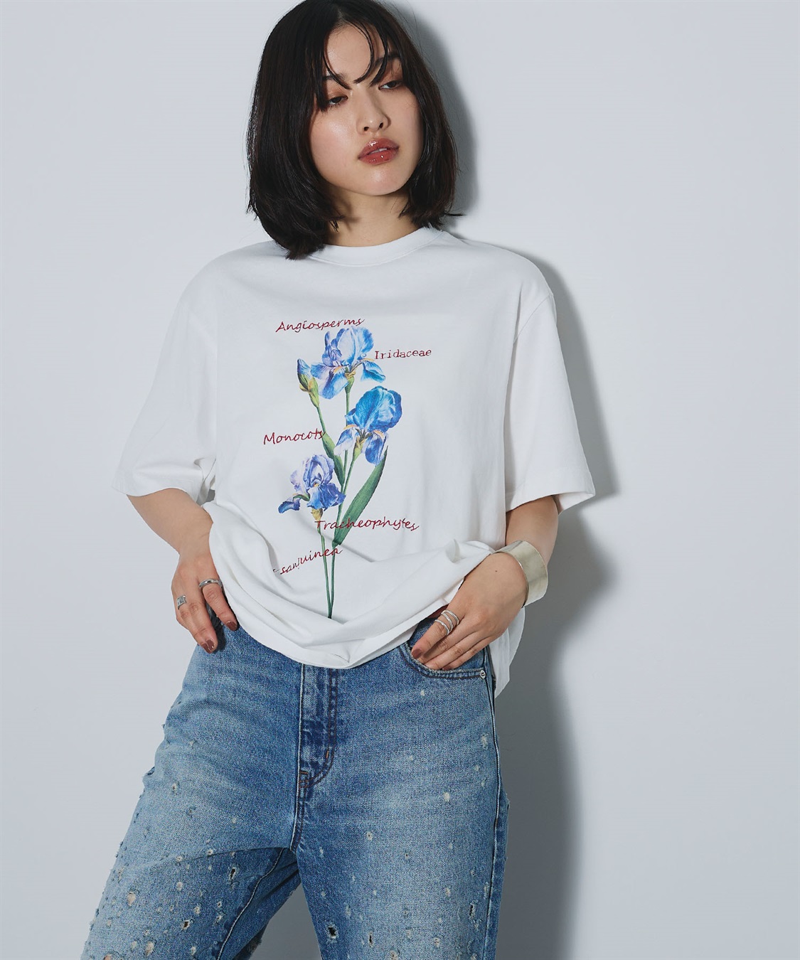 ELLEgirl アイリスプリントチュニックTシャツ_sub_22