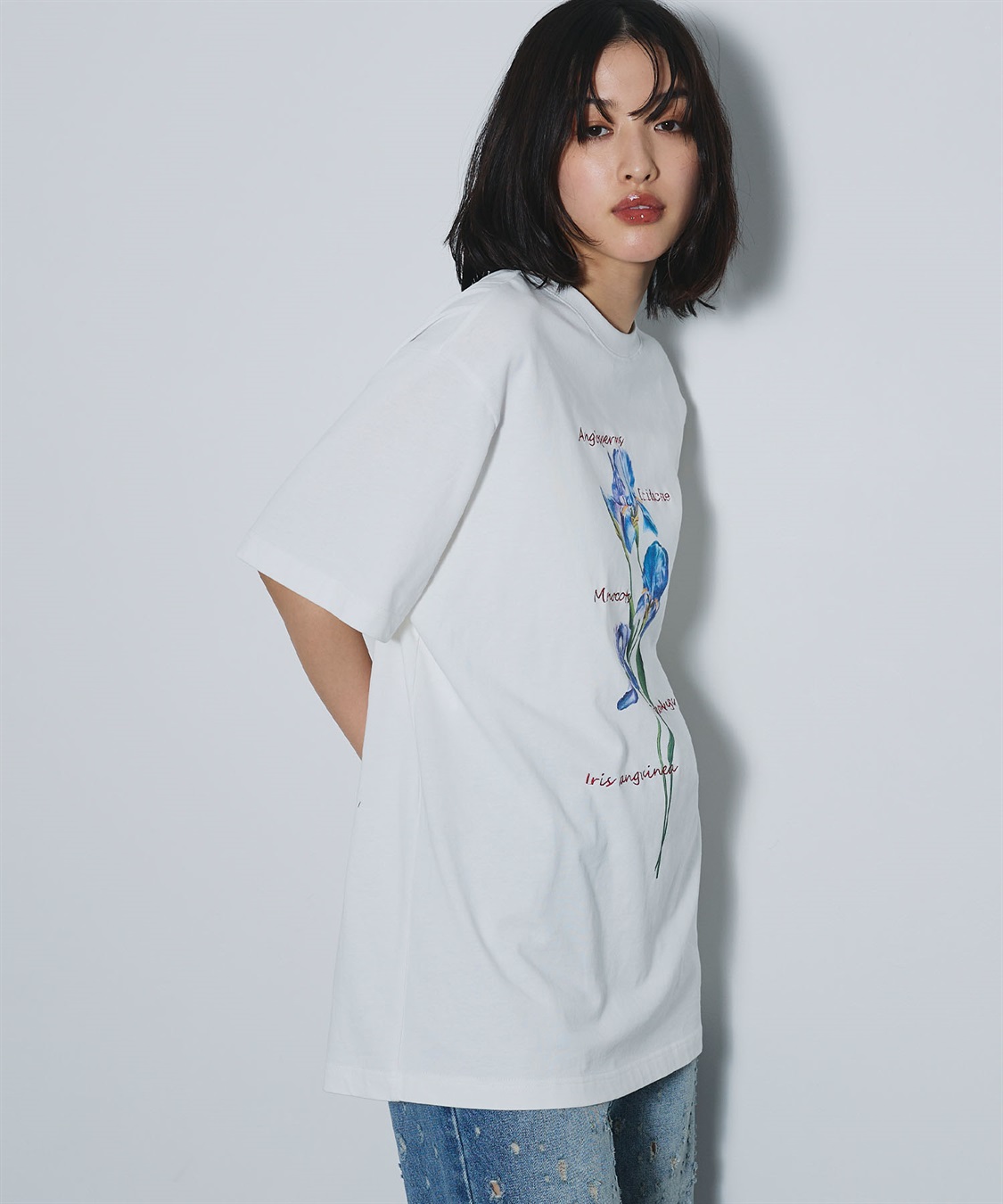 ELLEgirl アイリスプリントチュニックTシャツ_sub_23