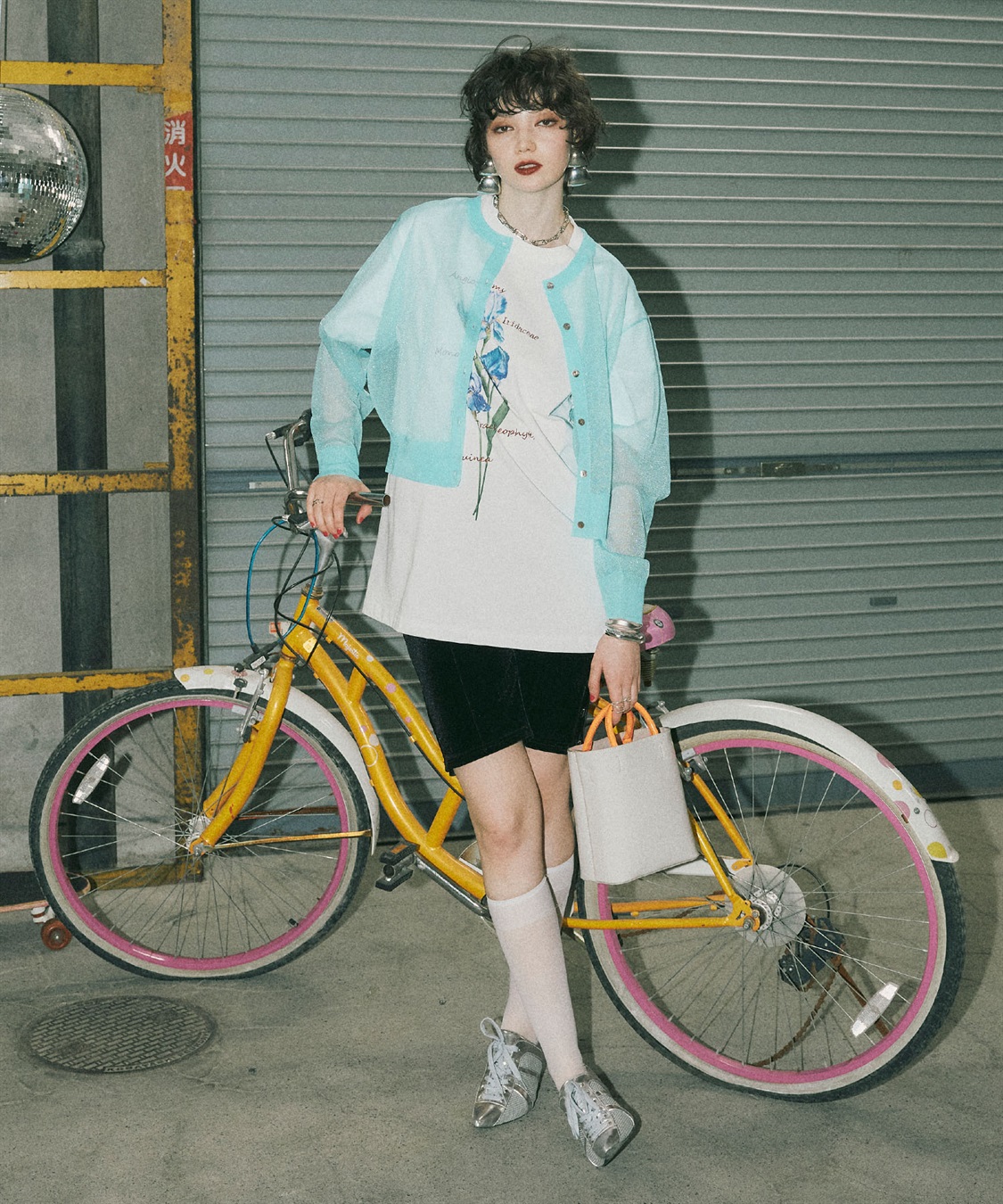 ELLEgirl アイリスプリントチュニックTシャツ_sub_24