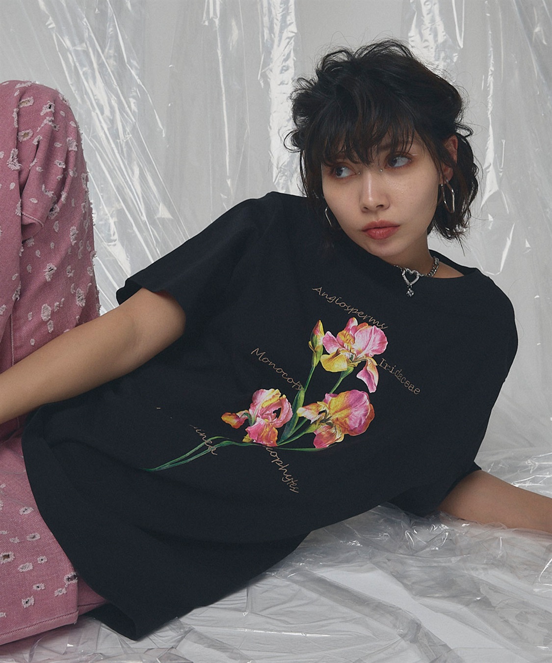 ELLEgirl アイリスプリントチュニックTシャツ_sub_27