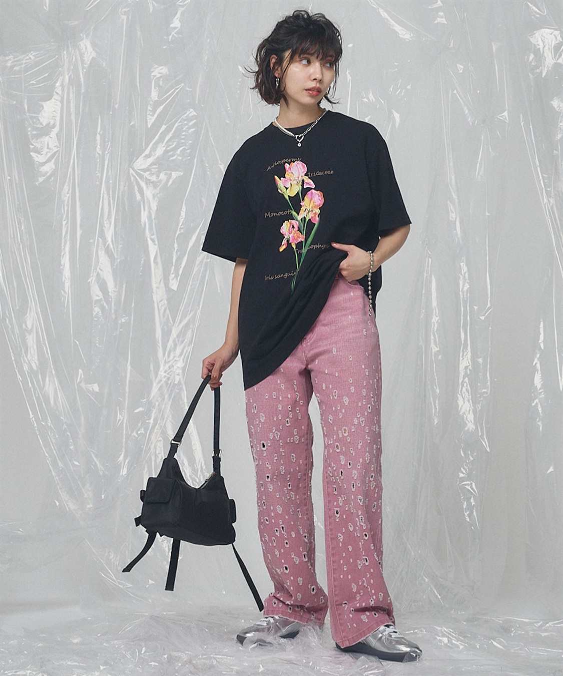 ELLEgirl アイリスプリントチュニックTシャツ_sub_28