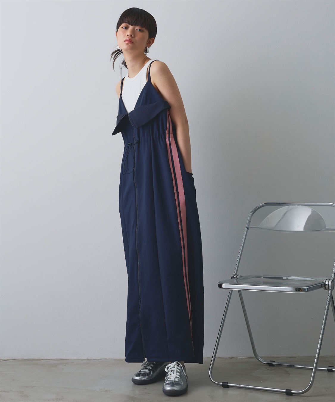 ELLEgirl トラックジャージキャミワンピース_sub_13