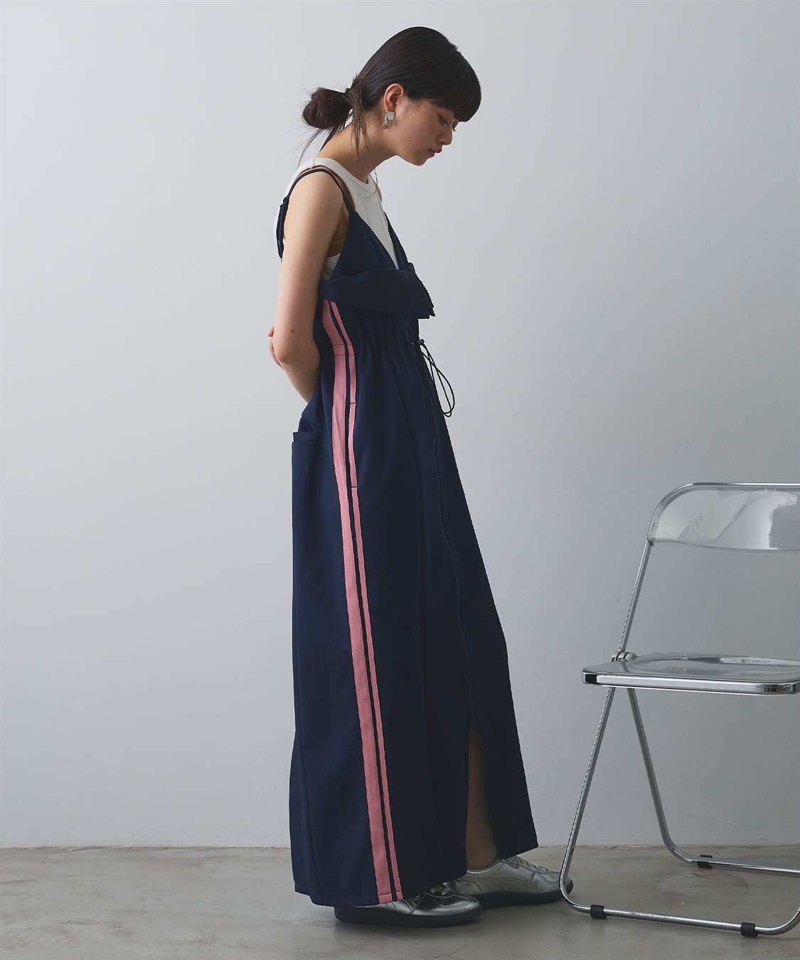 ELLEgirl トラックジャージキャミワンピース_sub_17