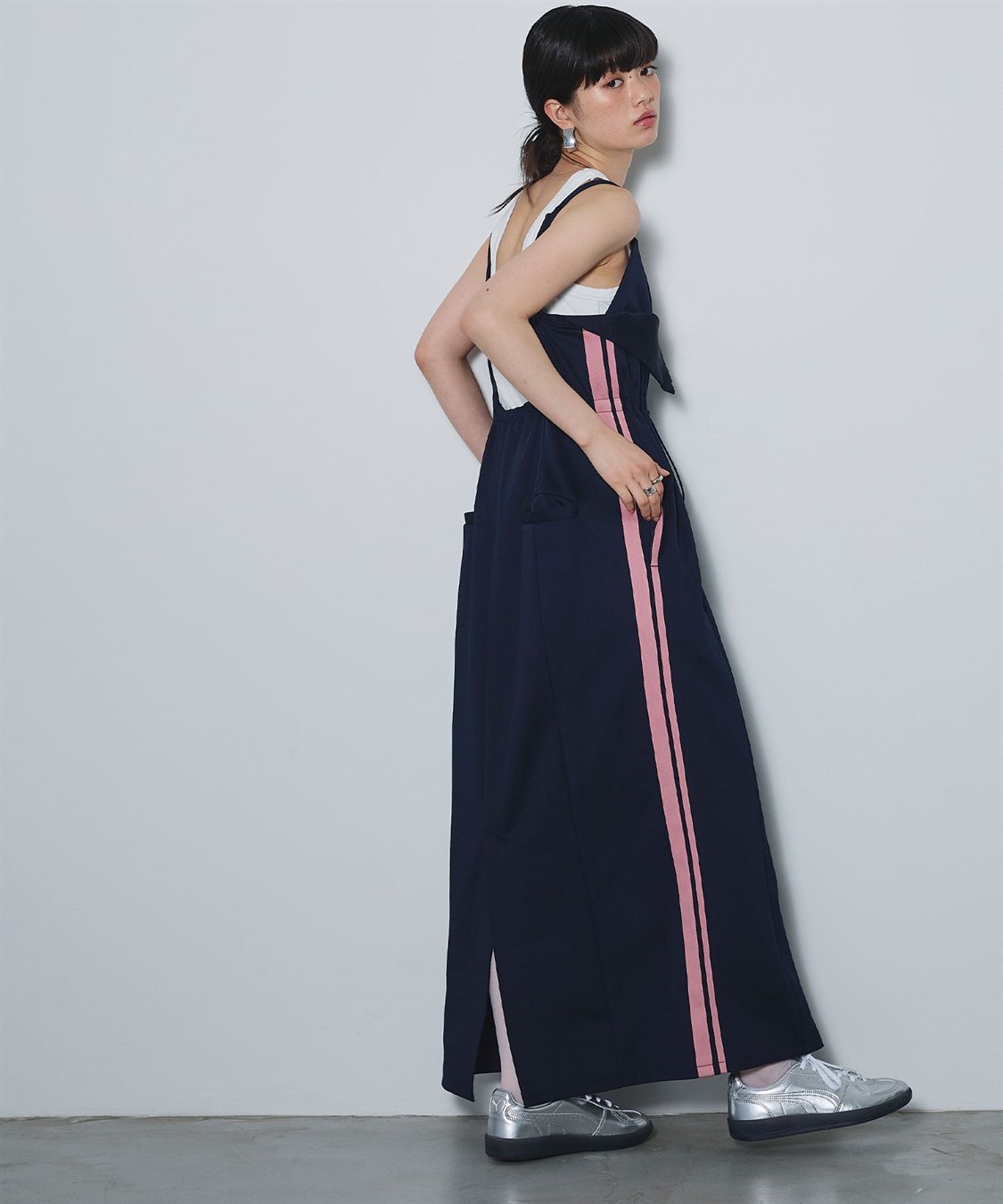 ELLEgirl トラックジャージキャミワンピース_sub_21