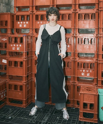 ELLEgirl トラックジャージキャミワンピース_subthumb_25