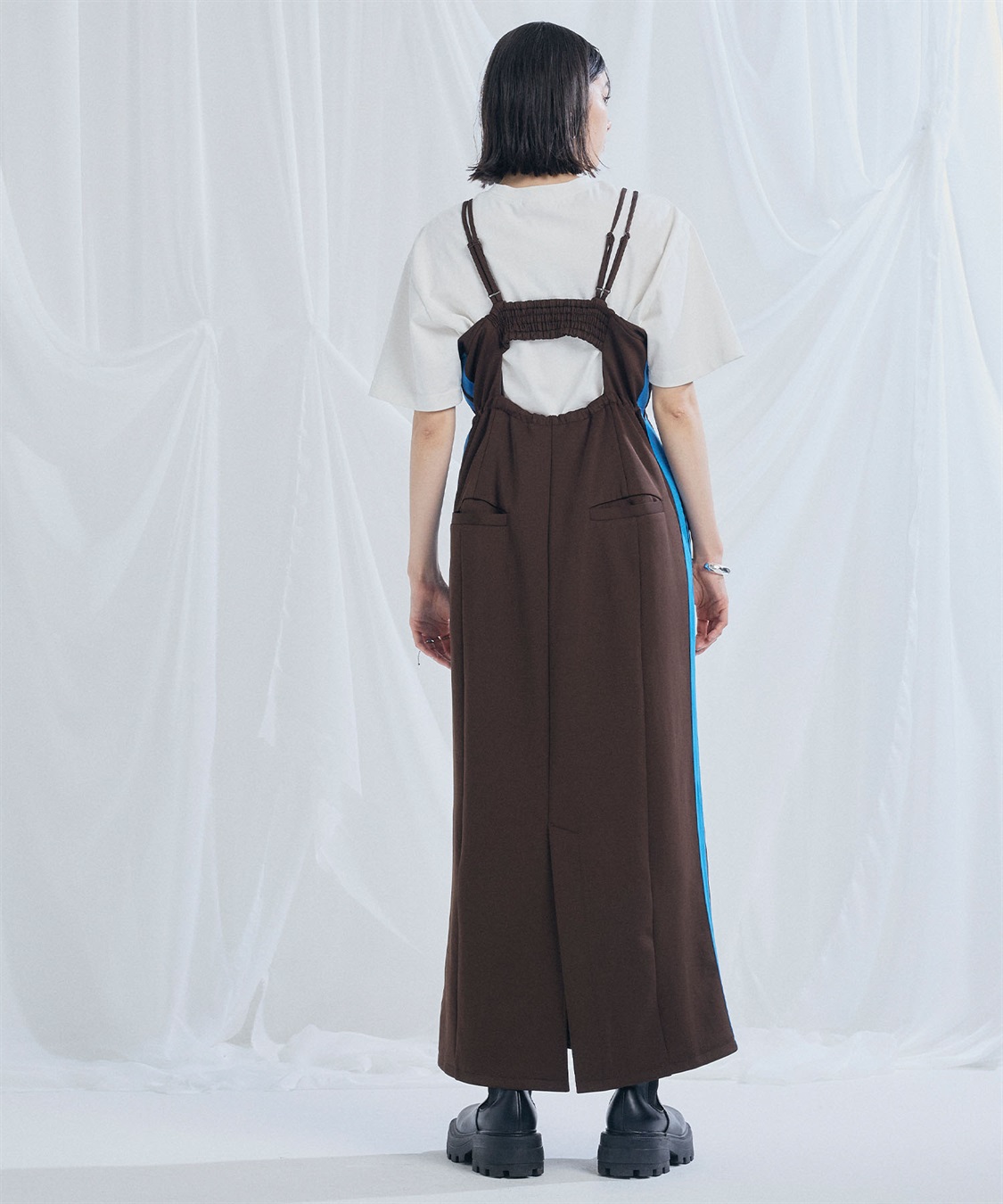 ELLEgirl トラックジャージキャミワンピース_sub_26