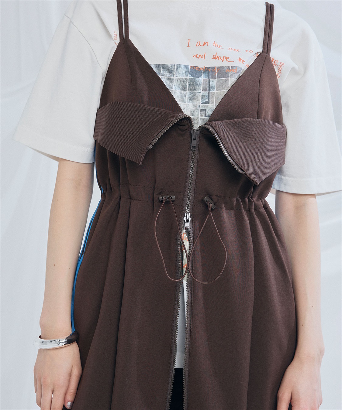 ELLEgirl トラックジャージキャミワンピース_sub_27