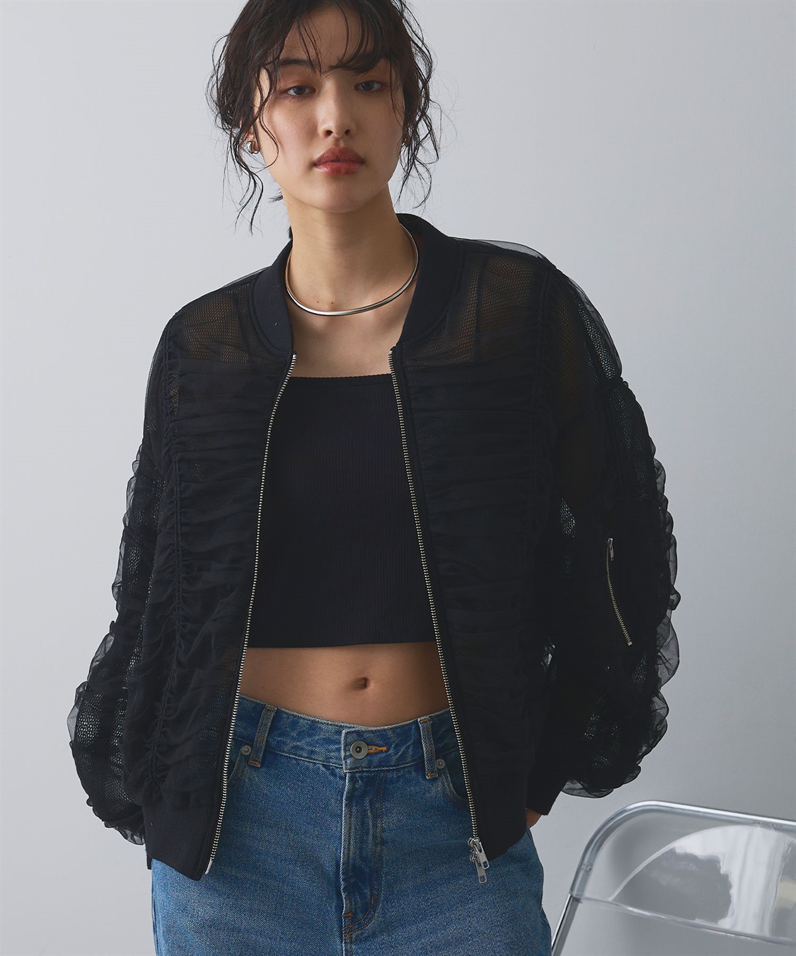 ELLEgirl シャーリングシアーMA-1_sub_15