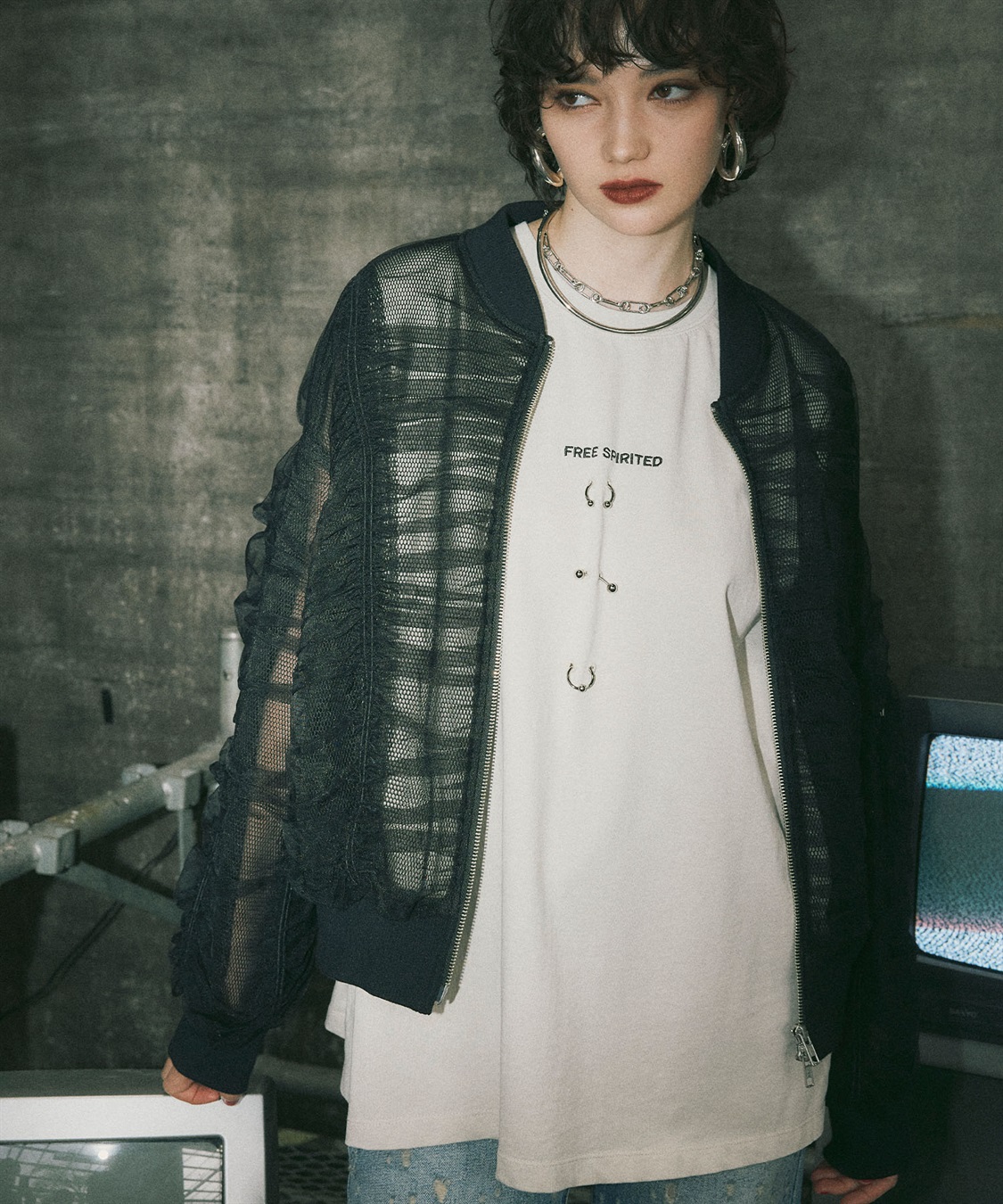 ELLEgirl シャーリングシアーMA-1_sub_21