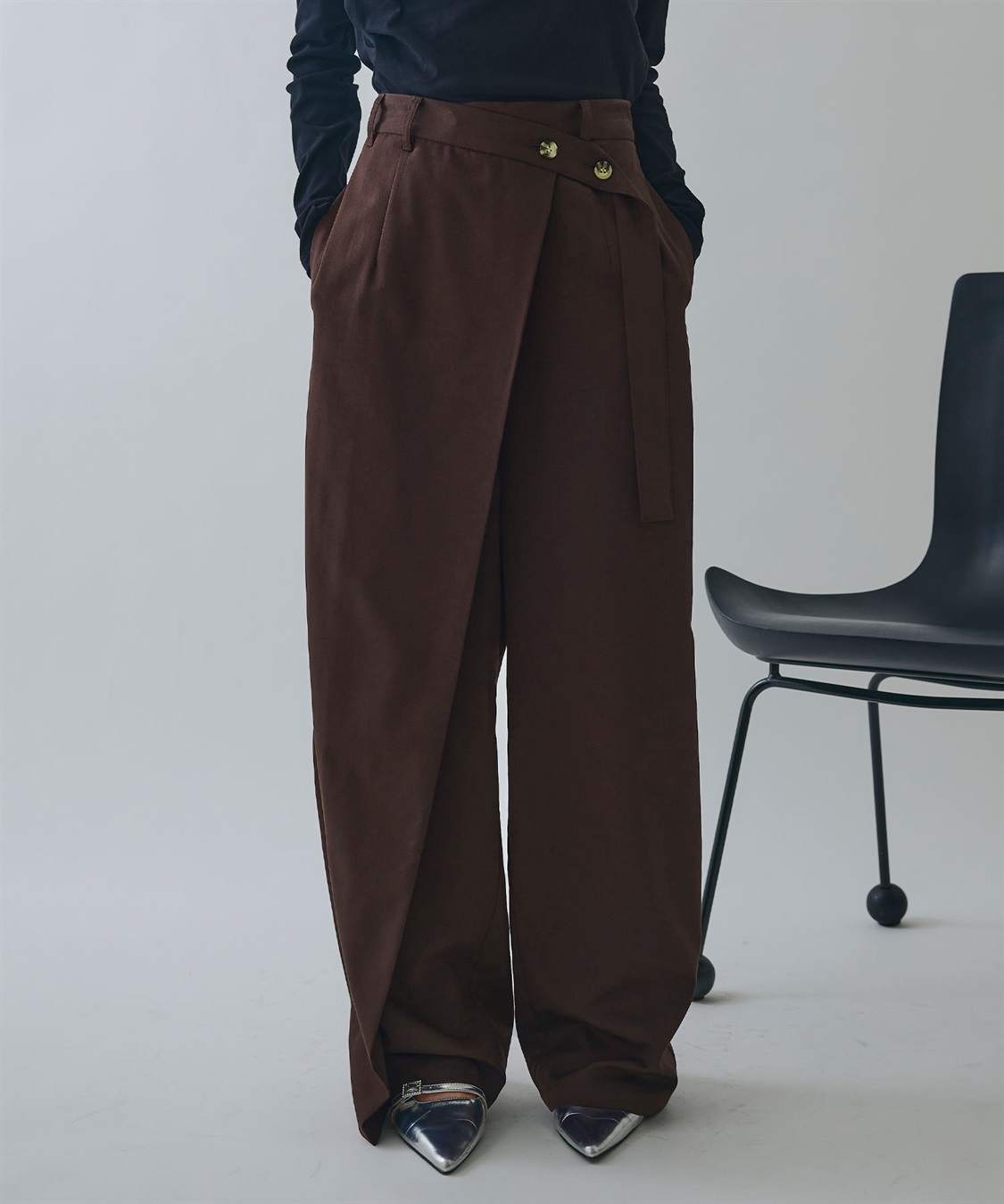 ELLEgirl ラップワイドパンツ_sub_9