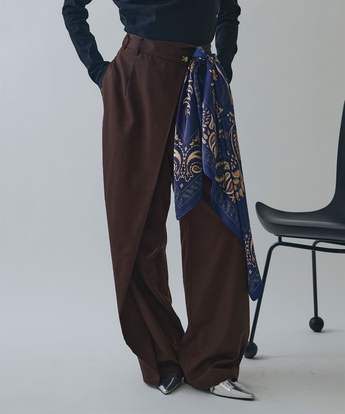 ELLEgirl ラップワイドパンツ_sub_15