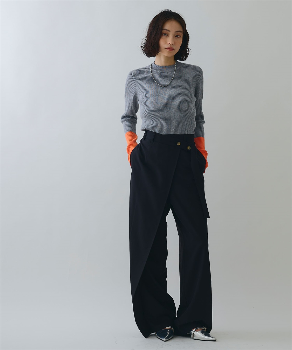 ELLEgirl ラップワイドパンツ_sub_16