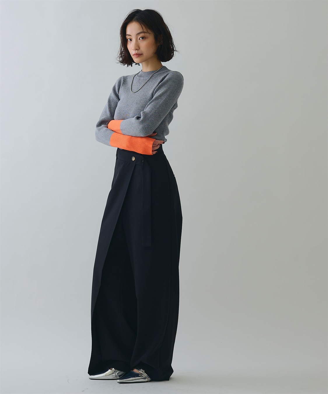 ELLEgirl ラップワイドパンツ_sub_18