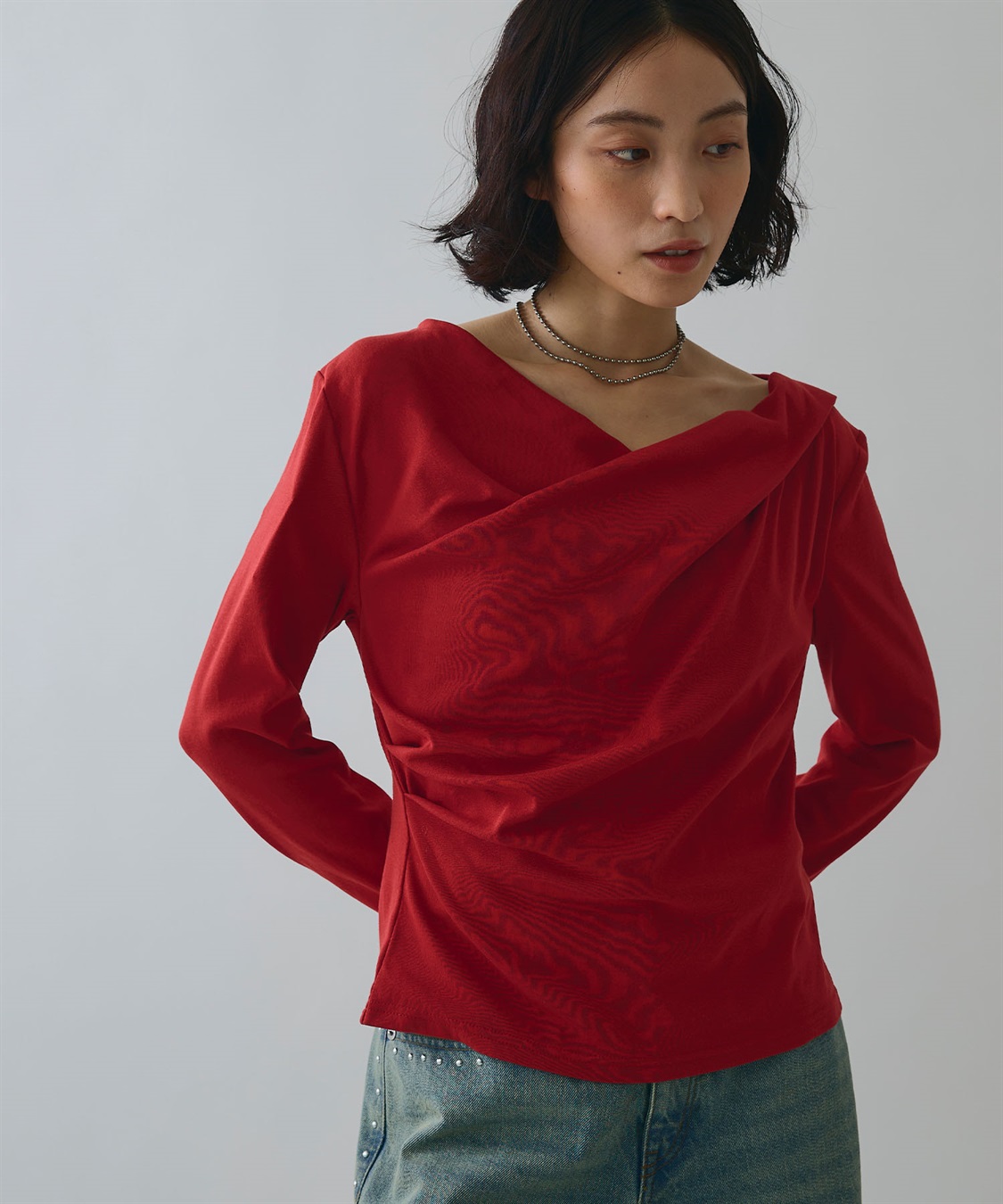 ELLEgirl ドレープオフショルトップス_sub_13