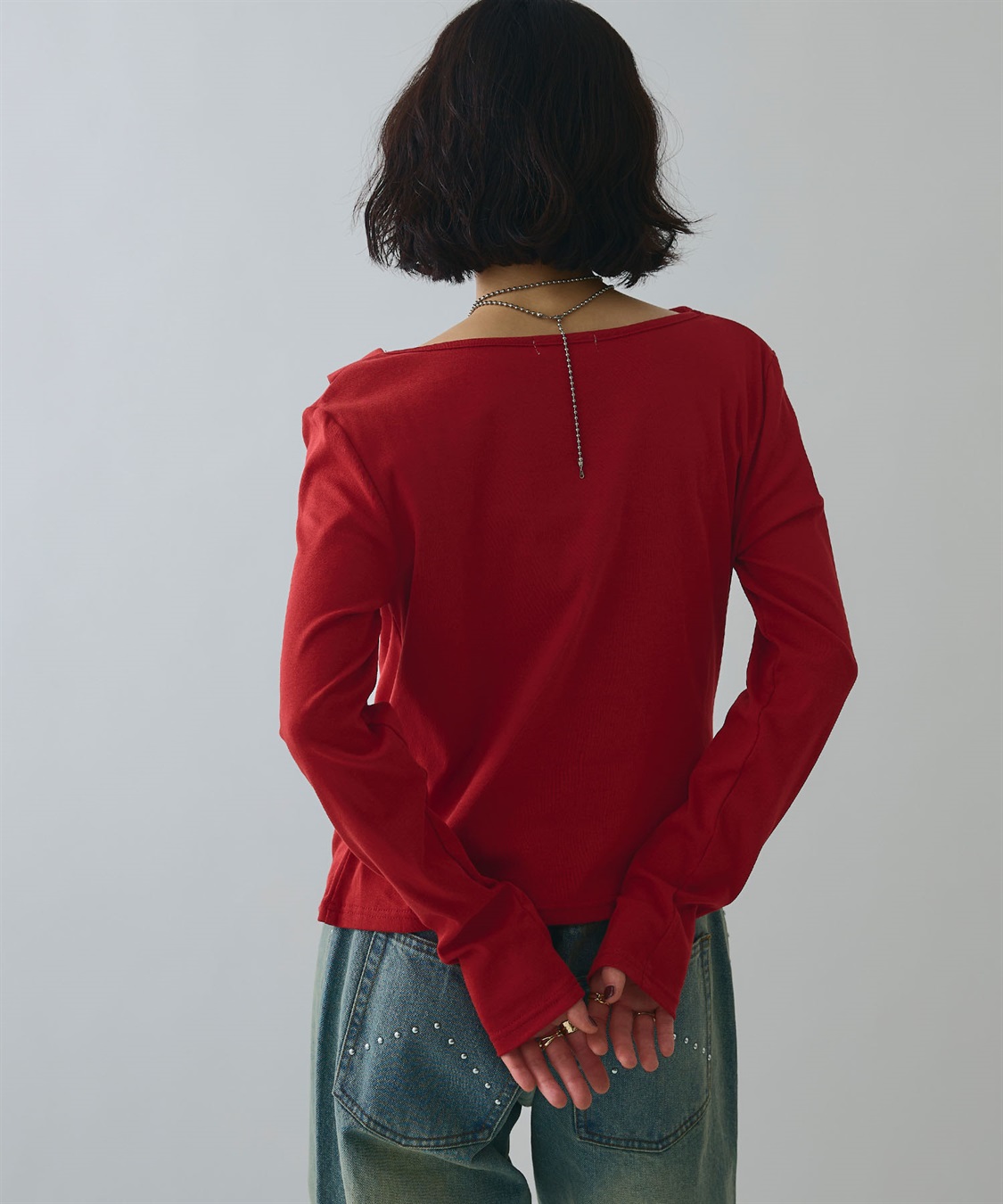 ELLEgirl ドレープオフショルトップス_sub_16