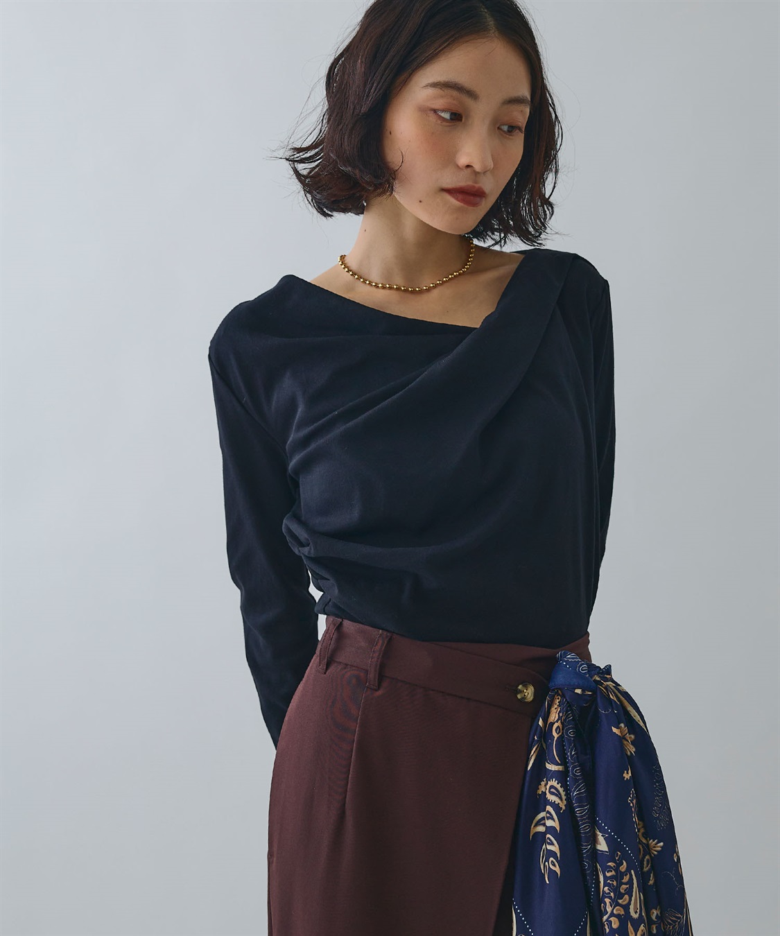 ELLEgirl ドレープオフショルトップス_sub_22