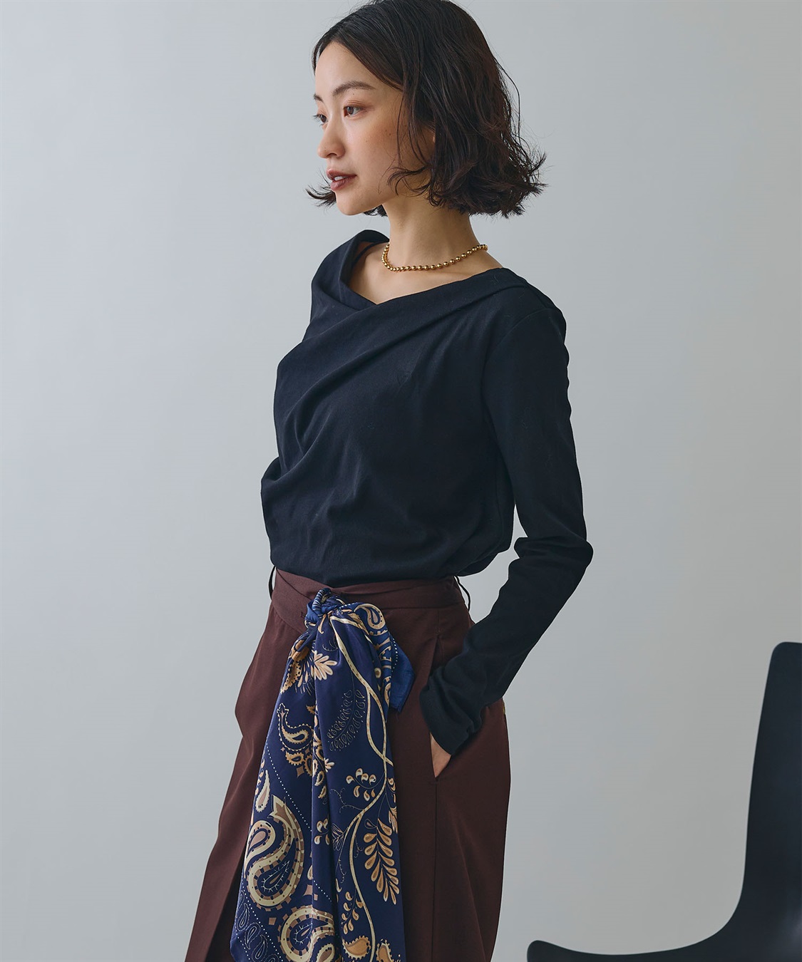 ELLEgirl ドレープオフショルトップス_sub_24